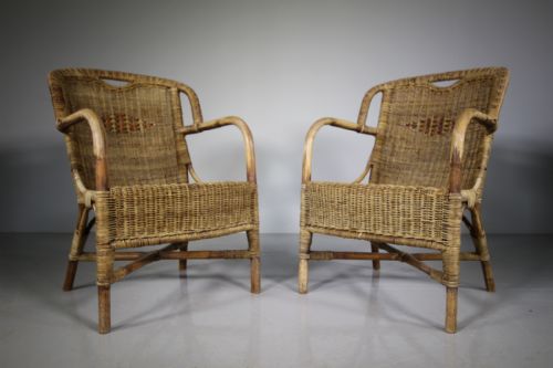 Pair of English 1930'S Angraves Invincible Armchairs