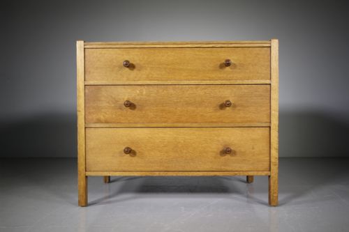 Heals Letchworth Antique Oak Chest of Drawers