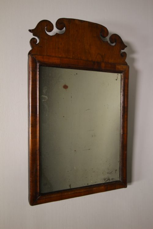 Georgian Antique Mahogany Wall Mirror