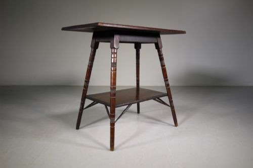 Unusual Godwin Style Antique Side Table