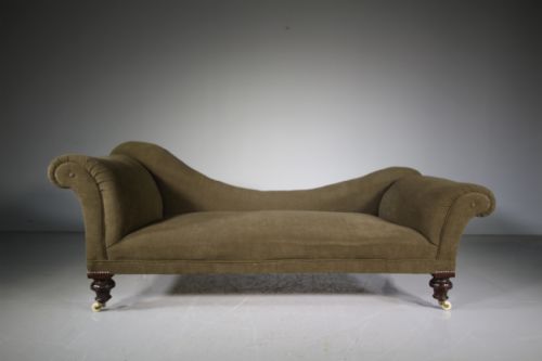 English Quality 19th Century Antique Upholstered Sofa