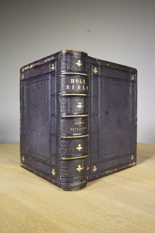 Englsih 19th Century Secret Wooden Bible Box