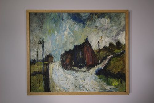 Yorkshire Oil Painting -1950'S by Brian Holmes