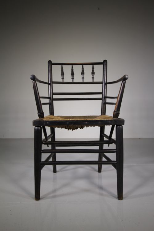 William Morris Antique Sussex Armchair.