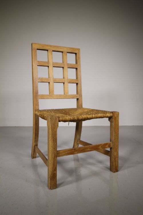 Rare Heals Antique Oak Child's Chair in Oak