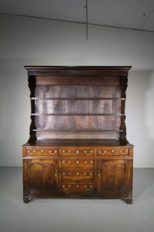 18th Century North Wales Antique Oak Dresser