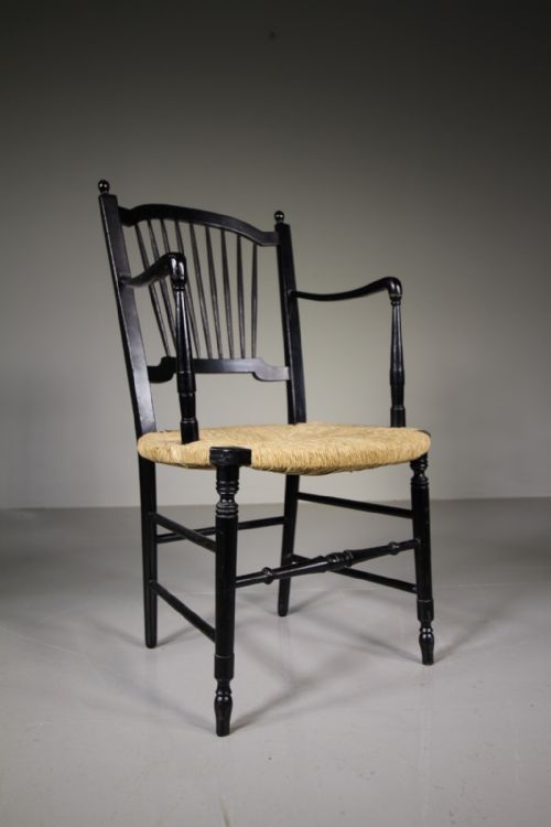 19th Century Antique Morris Rossetti Armchair

