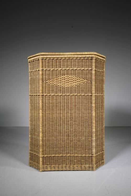 Rare 1930'S Dryad Corner Linen Basket