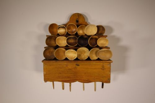 Wonderful 19th Century Welsh Antique Spoon Rack