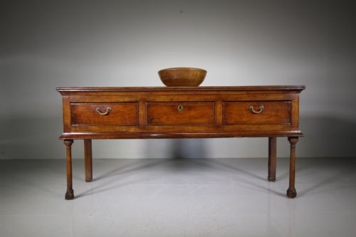Unusual Georgian Fruitwood Antique Dresser