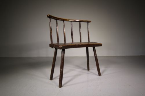 18th Century Welsh Antique Primitive Stick Chair