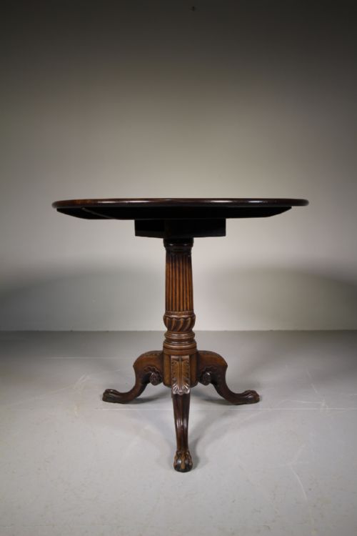 Fabulous English 18th Century Antique Tripod Table
