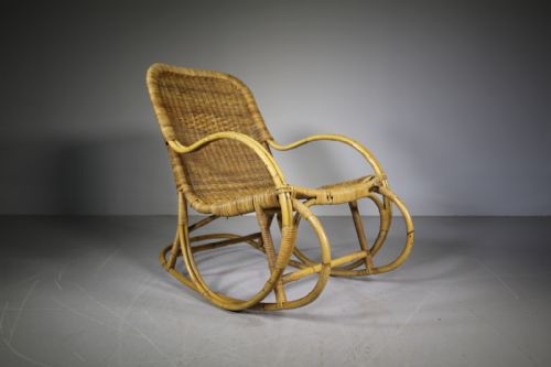 1930S DRYAD WILLOW ROCKING GARDEN CHAIR - ADDITIONAL PHOTO 4
