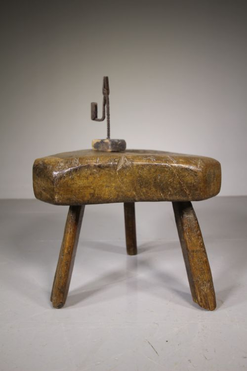 English 18th Century Antique Oak Low Table