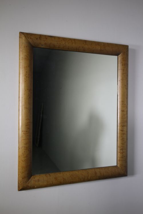 English Georgian Antique Painted Mirror