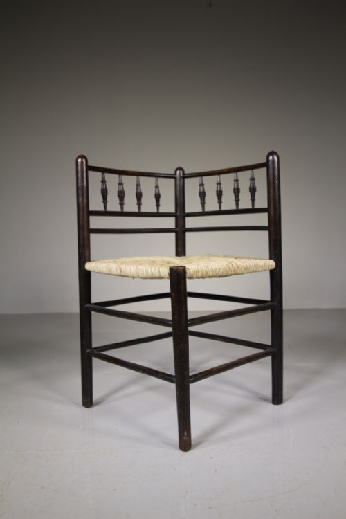 William Morris & Co Antique Sussex Corner Armchair