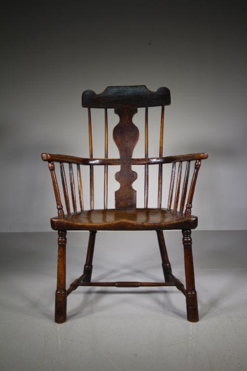 Important 18th Century Antique Welsh Snowdonia Armchair
