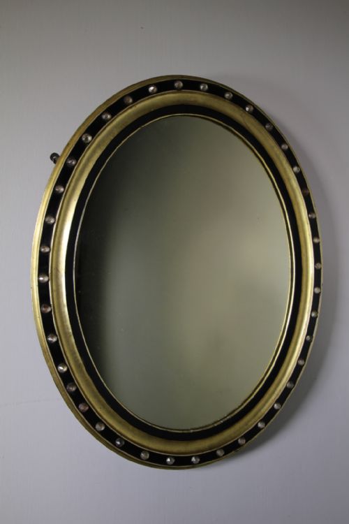 Irish 19th Century Antique Gilt Mirror