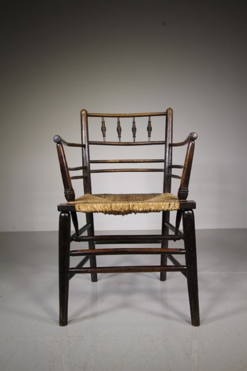 William Morris Antique Sussex Armchair.