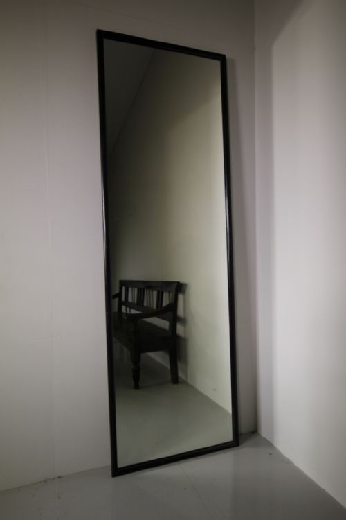 Large English 19th Century Antique Shop Fitting Mirror