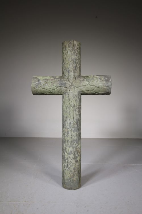 19th Century English Antique Honister Slate Cross