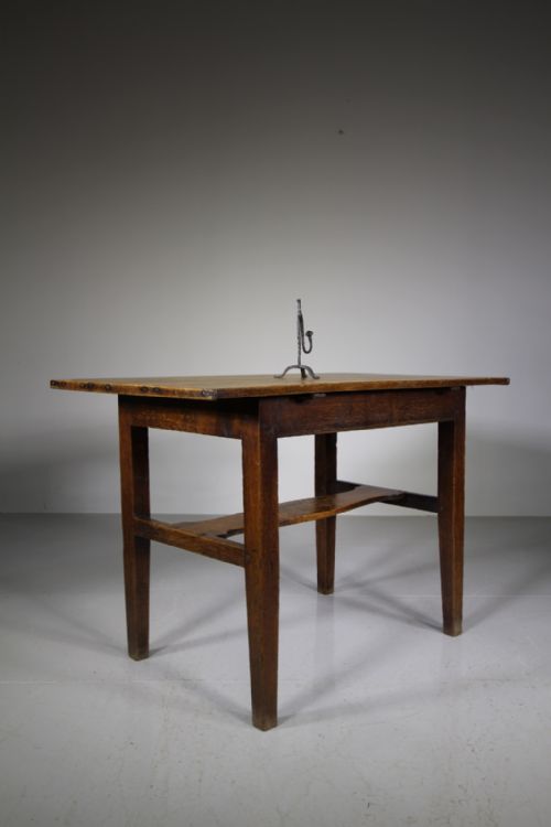 18th Century Welsh Antique Oak Tavern Table