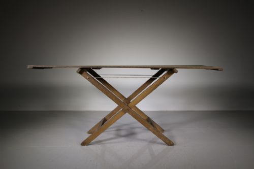 English 19th Century Original Painted Pine Antique Table