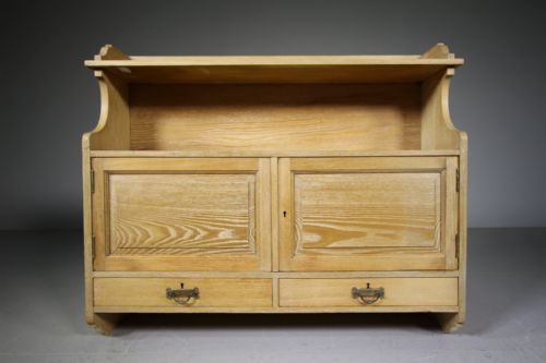 English Gillows Antique Wall Shelf – Stamped