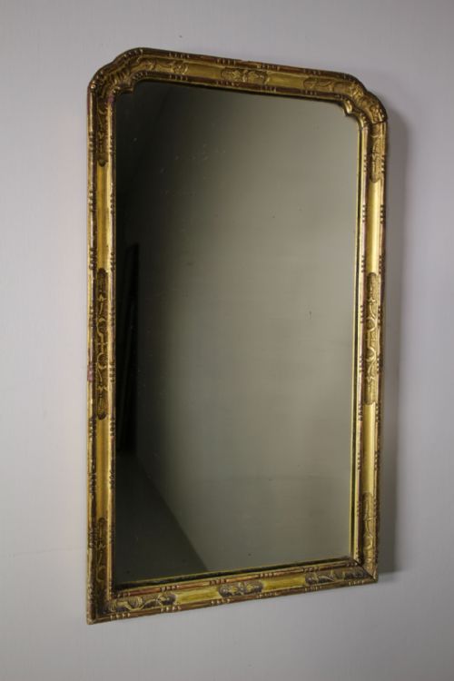 Late Georgian Antique Gilt Wall Mirror