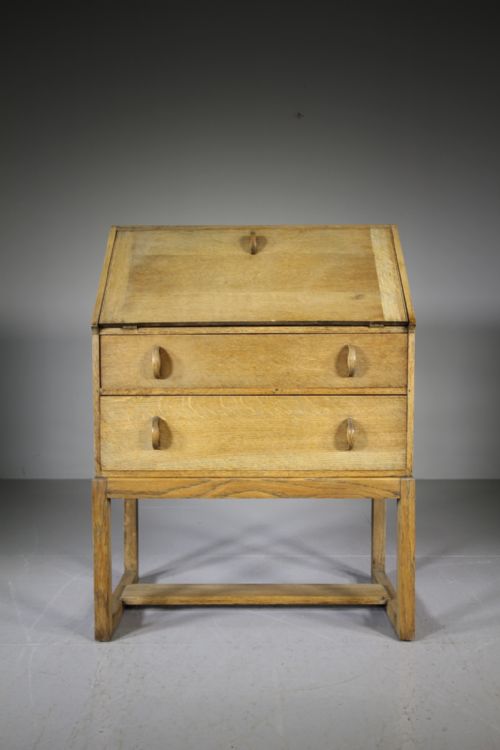 Heals of London 1930’S Oak Bureau