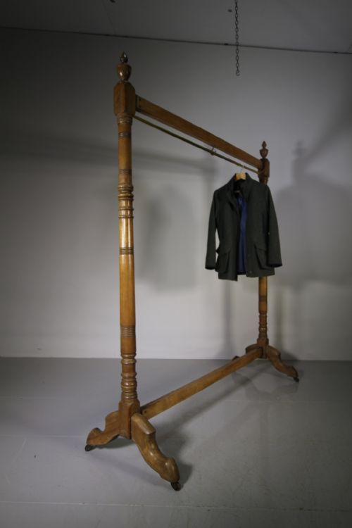 Large English 19th Century Antique Clothes Rail