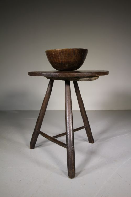 Welsh 18th Century Primitive Antique Dairy Table
