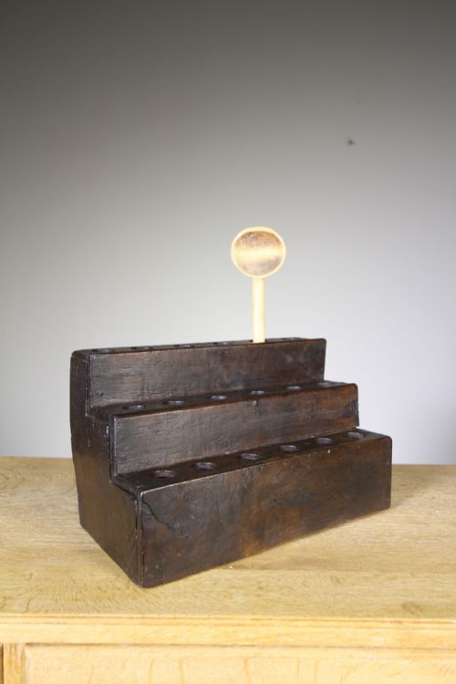 Lovely Welsh 19th Century Antique Oak Spoon Rack