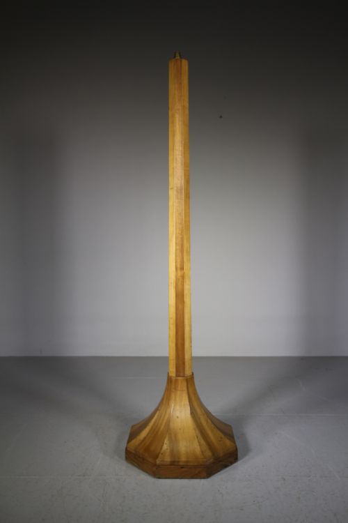 English Art Deco L.m.s. Train Standard Lamp