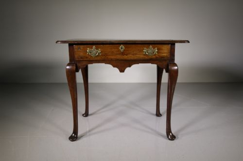 
English 18th Century Antique Oak Lowboy