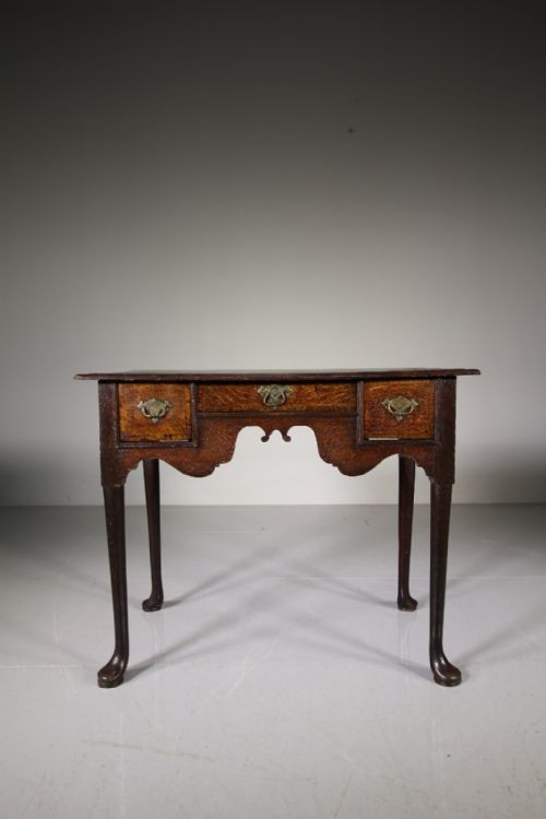 

Early 18th Century Antique Period Oak Low Boy Table
