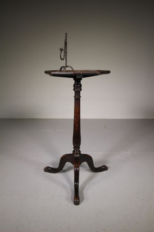 English 18th Century Antique Walnut Side Table