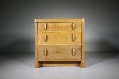 1920’S Heals of London Odeon Oak Chest of Drawers