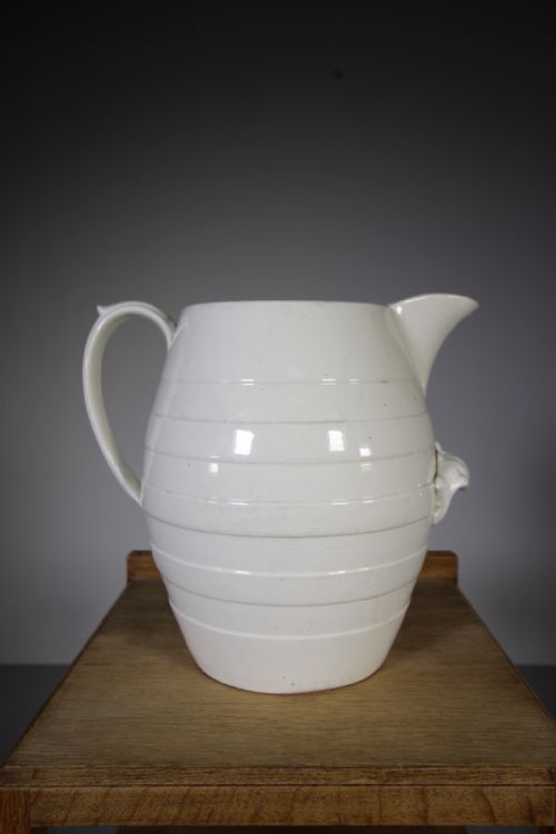 
Huge English Edwardian Antique Dairy Jug – Perfect