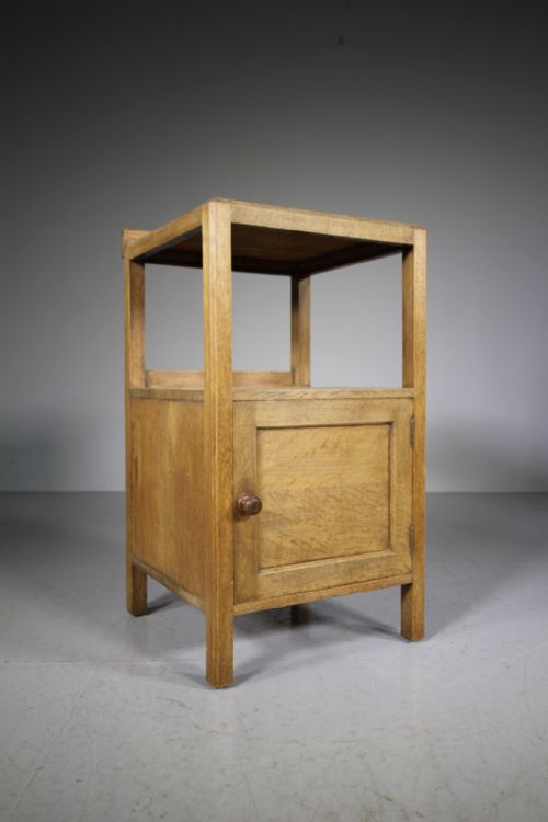 
Heals Antique Oak Bedside Cabinet
