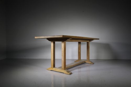 
Heals 1930’S Pale Walnut Refectory Dining Table