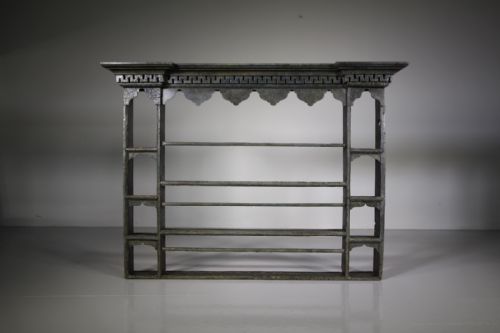 Beautiful English 18th Century True Antique Delft Rack