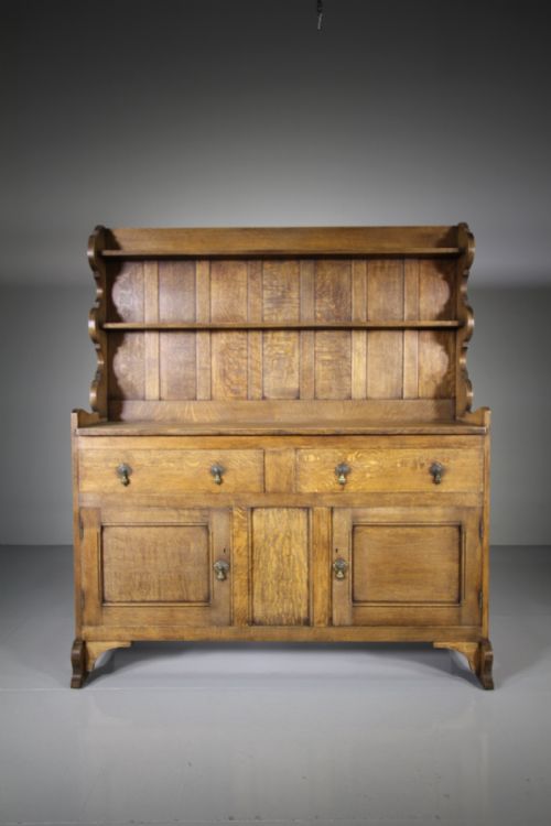 1930’S Greening’s of Oxford Heals Oak Dresser