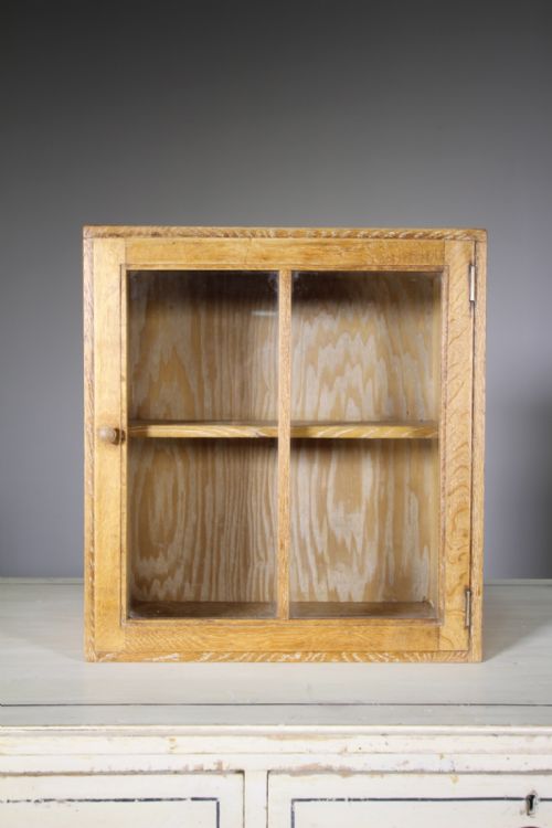 Heals 1920’S Oak Wall Cabinet