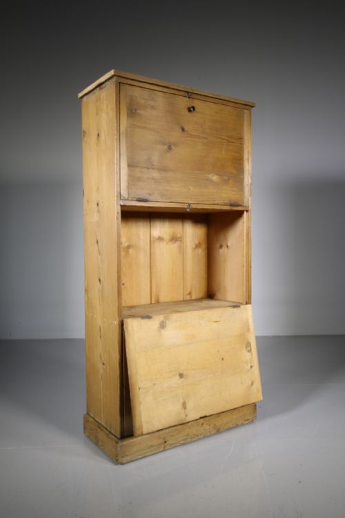 fig 1. English 19th Century Antique Solicitors Cabinet