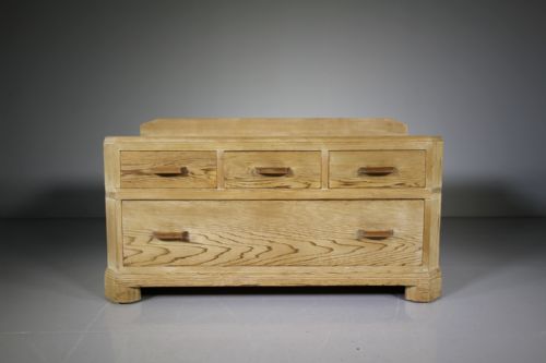 
Heals of London 1920’S Low Chest of Drawers – Labelled