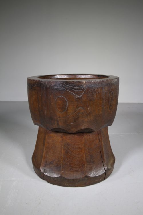 Large English 1940’S Elm Stand