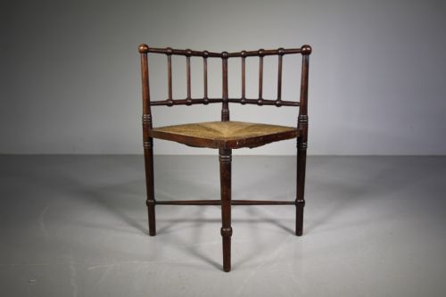 English Antique Arts & Crafts Armchair Retailed by Liberty London