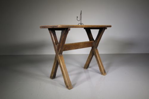 Heals of London 19th Century Antique Oak Side Table -Listed