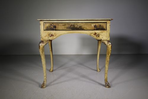 English 19th Century Antique Chinoiserie Low Boy Table